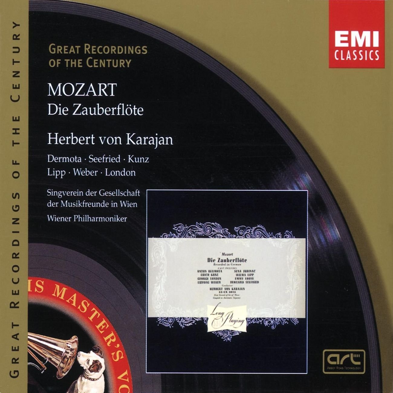 Karajan, Mozarts Zauberflöte, Referenzaufnahme